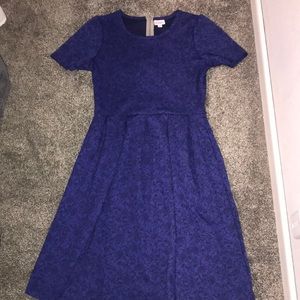 Blue dress Lula roe